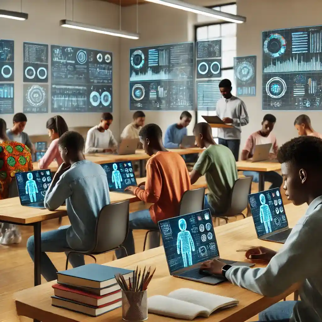 Black students using AI tools